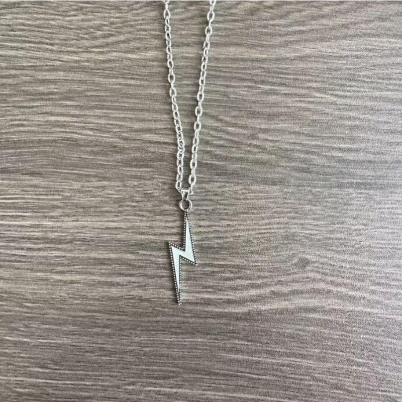 Wholesale Bohemian Vintage Creative Turquoise Lightning Alloy Pendants